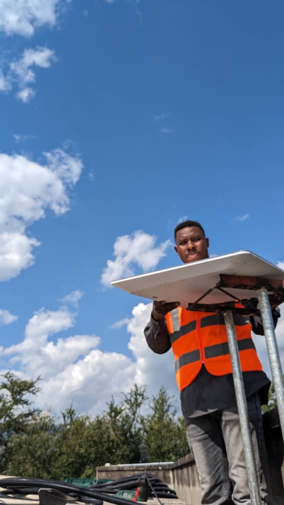 Élevage de Poulets Moderne